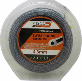 VISCO ΣΤΡΙΦΤΗ ΔΙΠΛΗΣ ΓΡΑΜΜΗΣ 4.3mm 